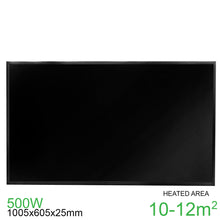 Load image into Gallery viewer, Original Electric Infrared Heating Panel - Black 500W