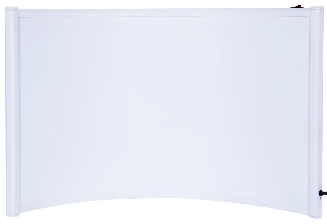 Curve Electric Infrared Heating Panel - White 350W