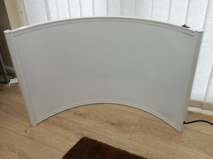 Curve Electric Infrared Heating Panel - White 250W